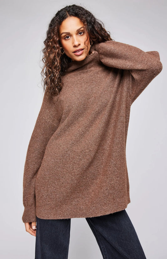 Jones Pullover Sweater - Heather Nutmeg