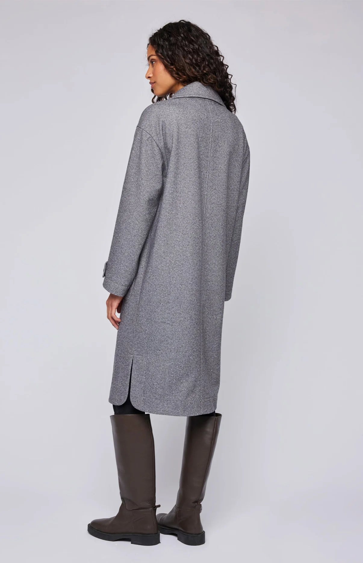 Jude Coat - Grey Black