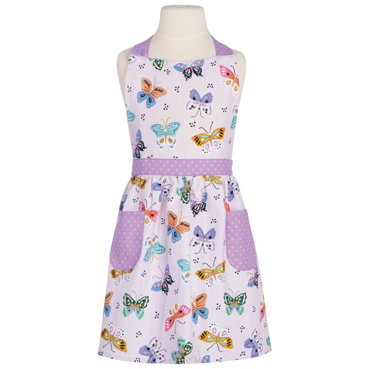 Kid's Apron-  Flutter By Minnie