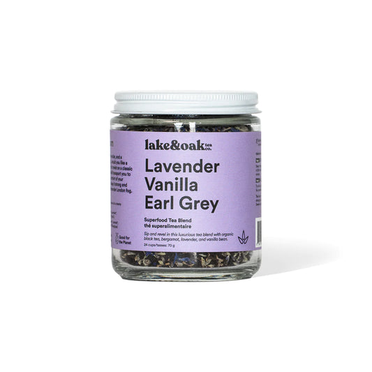 Lavender Vanilla Earl Grey - Loose Leaf Tea - 24 Cups