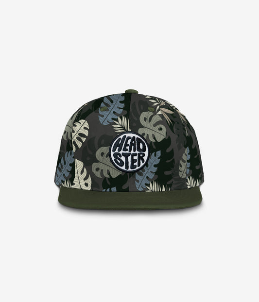 Leaf-Up Snapback - Charcoal