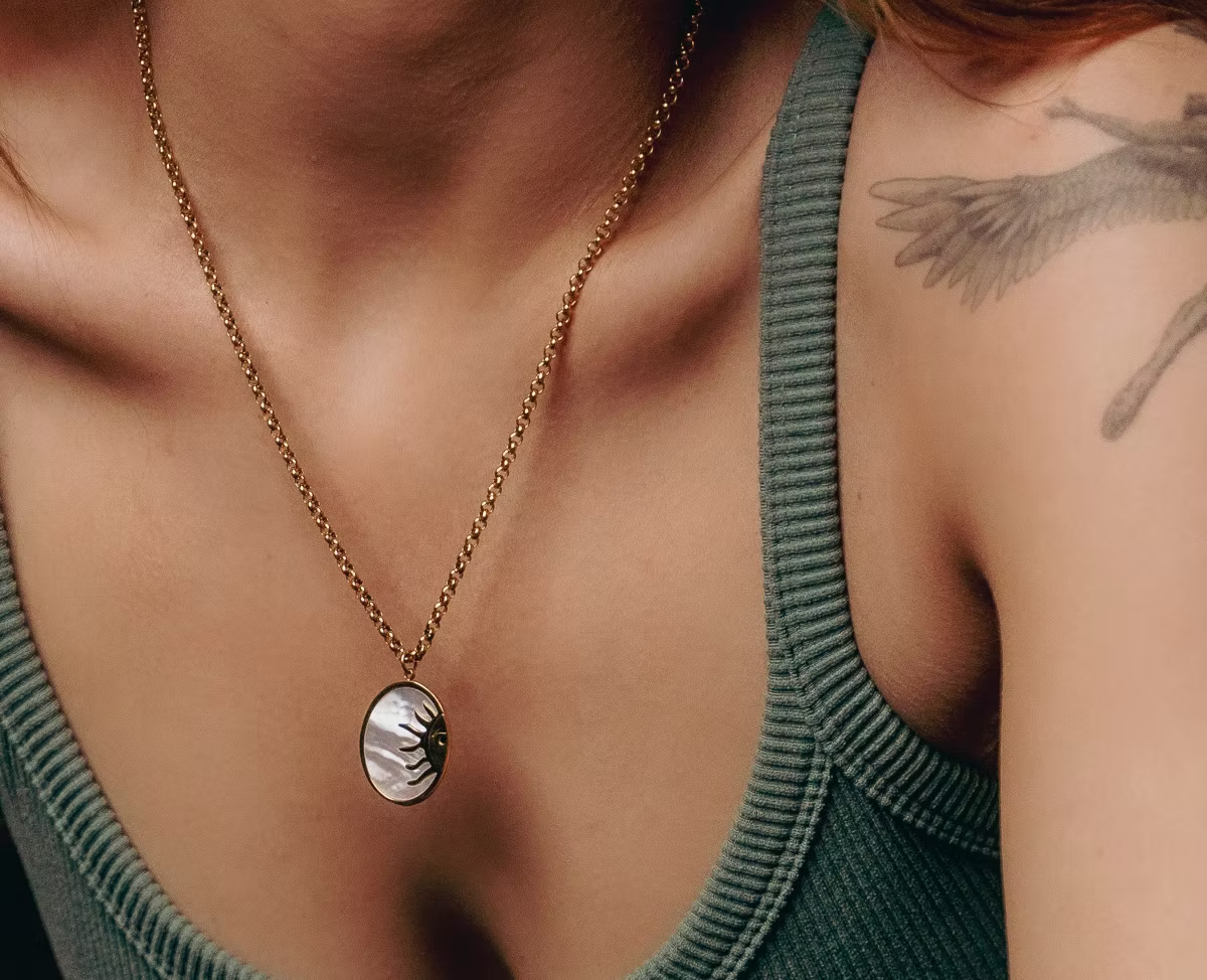 Let the Light In Necklace