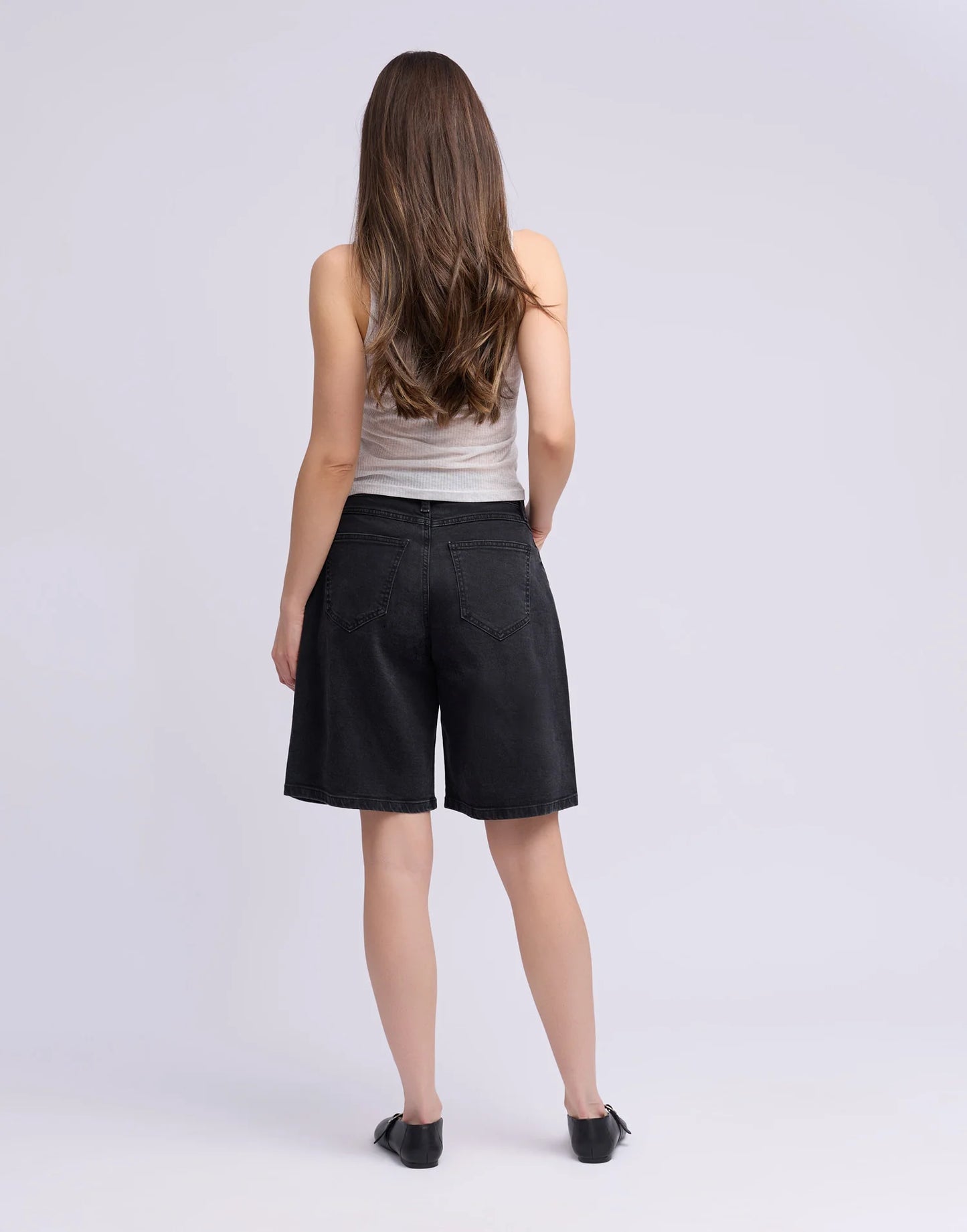 Lily Wide Jorts - Classic Rise - Seren