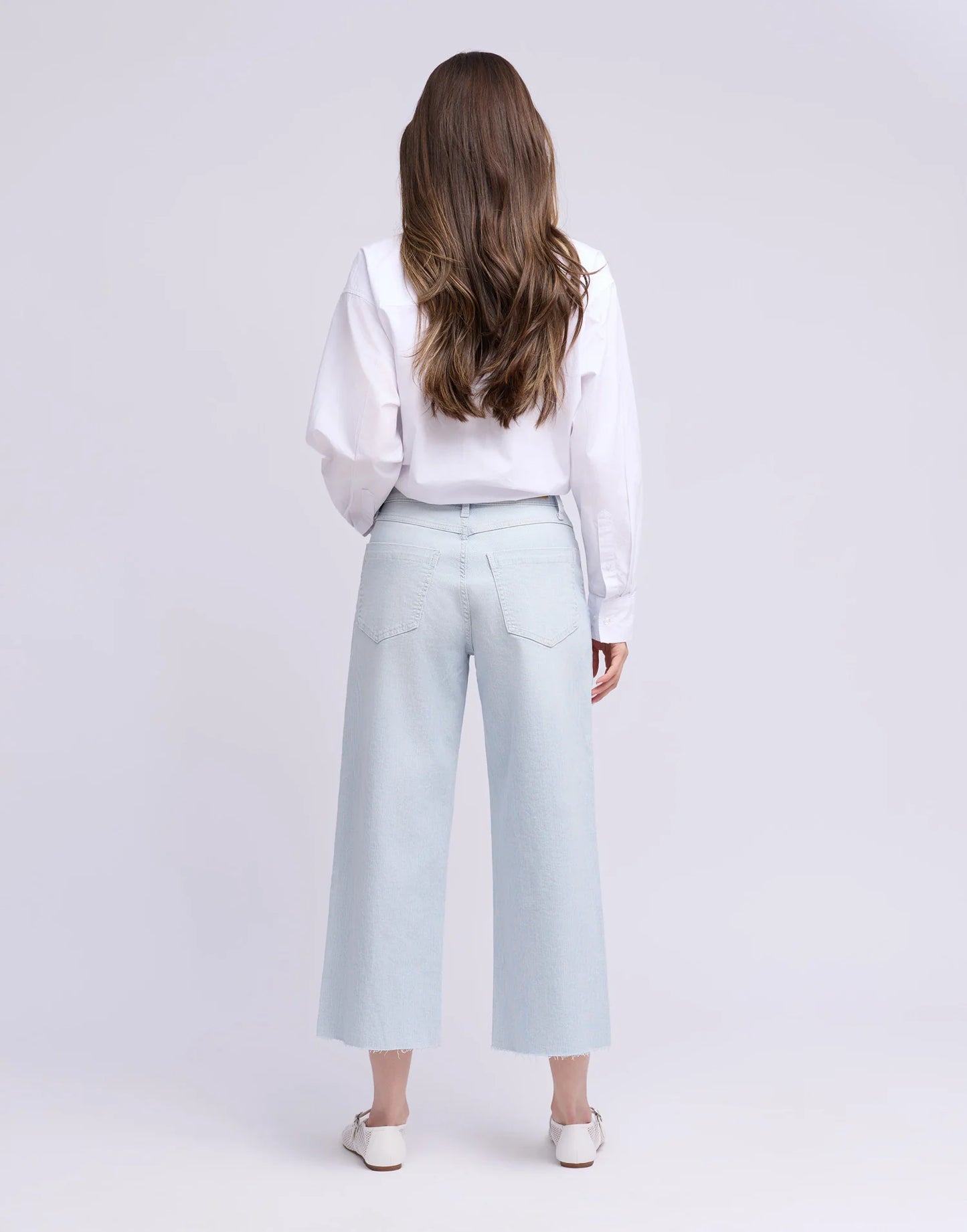 Lily Wide Pinstrip - Classic Rise - Selena