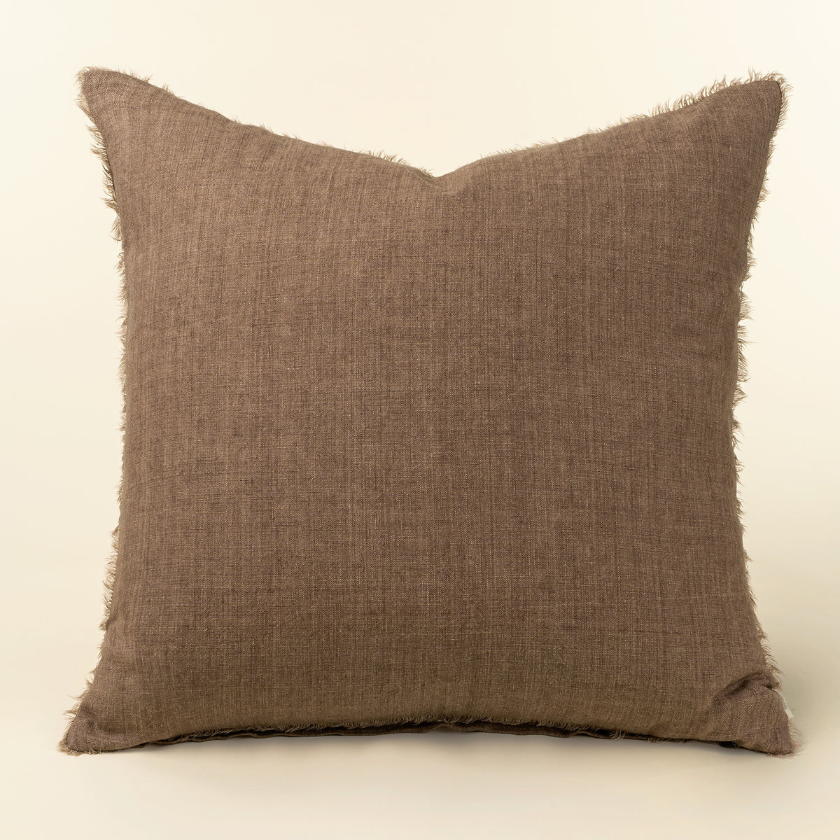 Lina Linen Pillow - Rooibos (Cover with Filler)