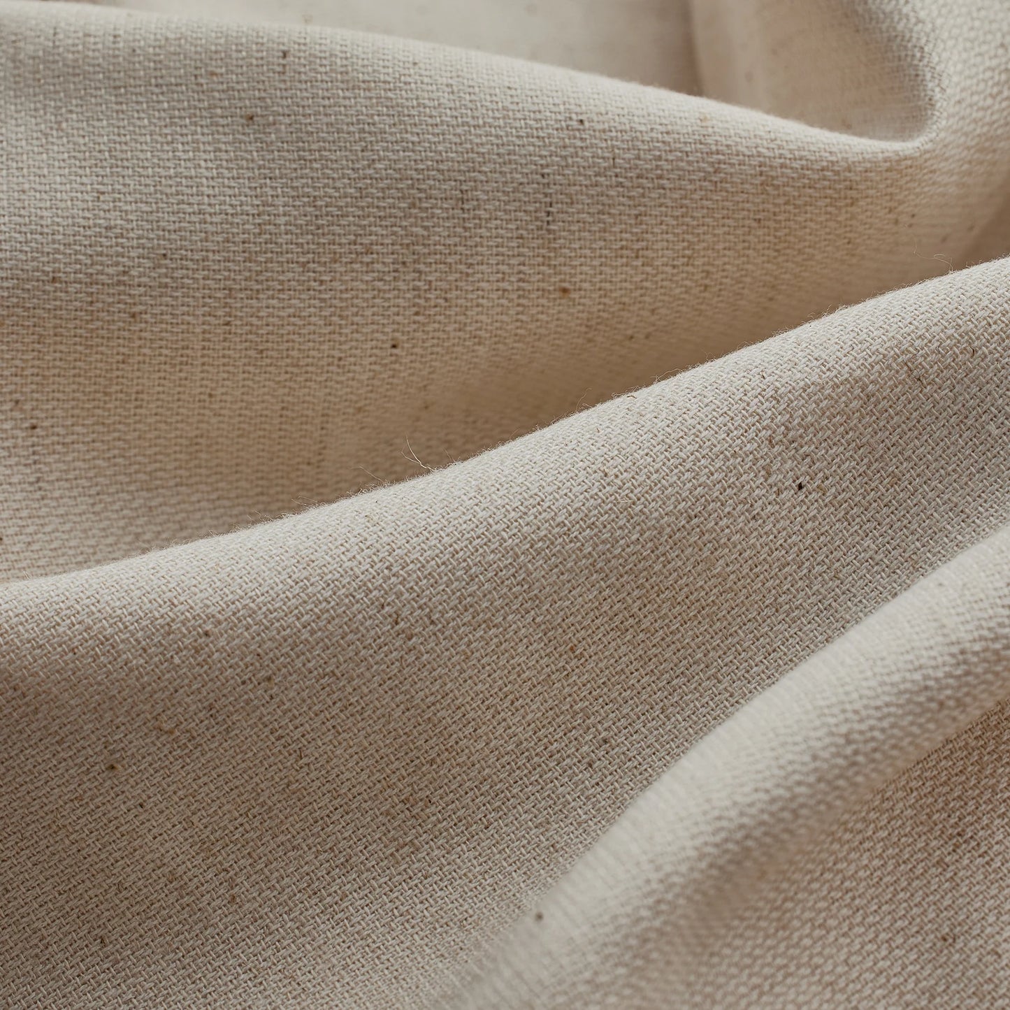 Linen-Cotton Palazzo Pants - Natural