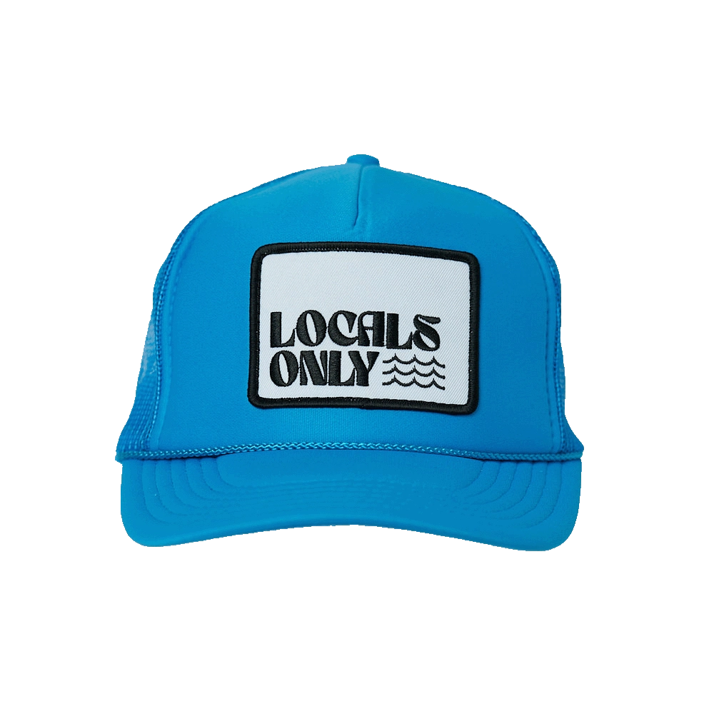 Locals Only Patch Trucker Hat - 3 Colours