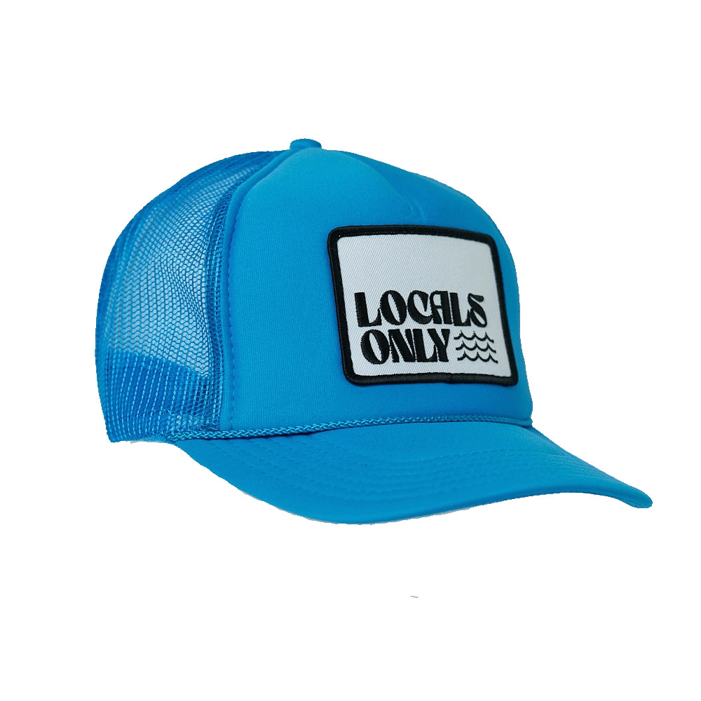 Locals Only Patch Trucker Hat - 3 Colours