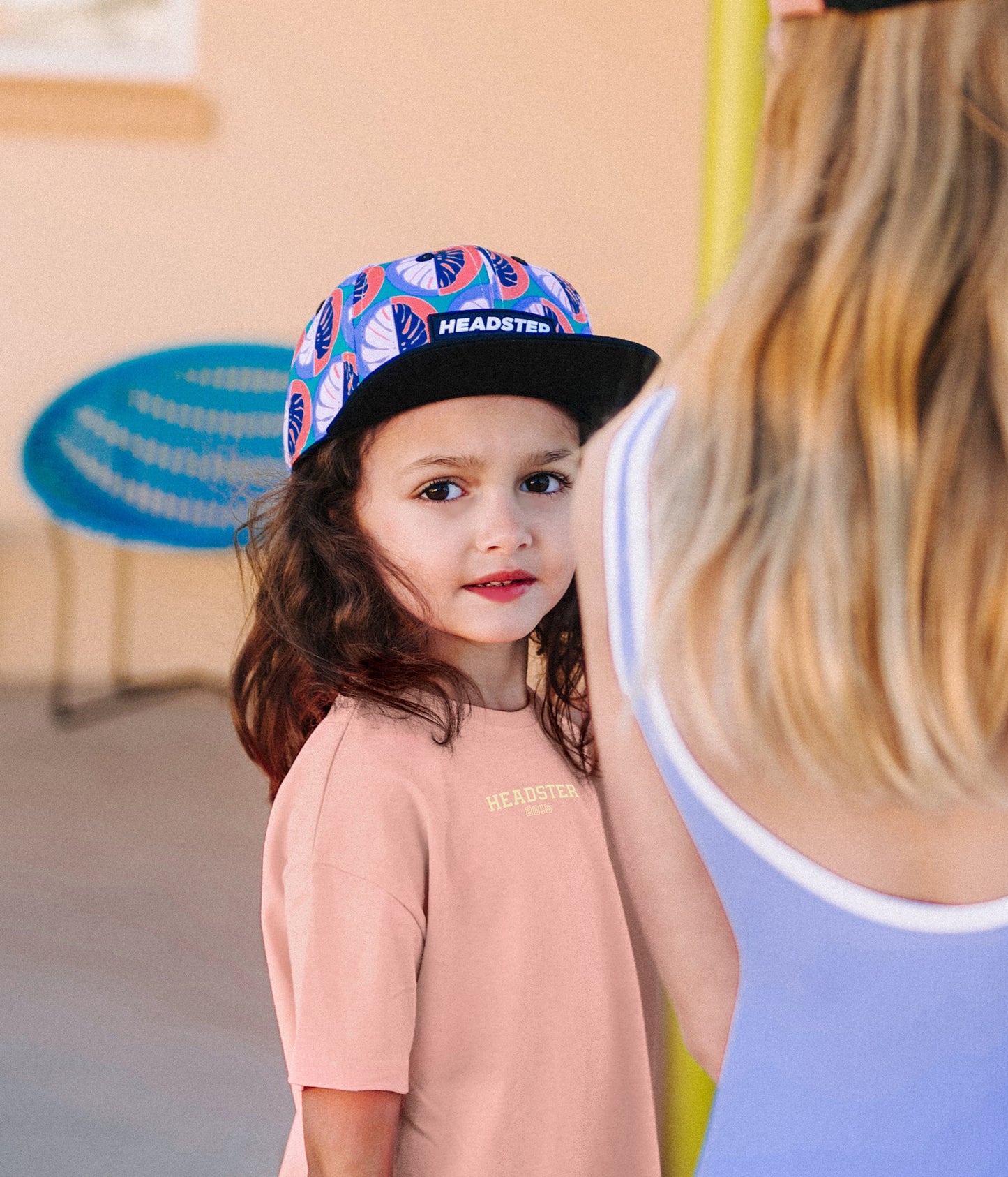 Lush Tropic Snapback - Tennis Court