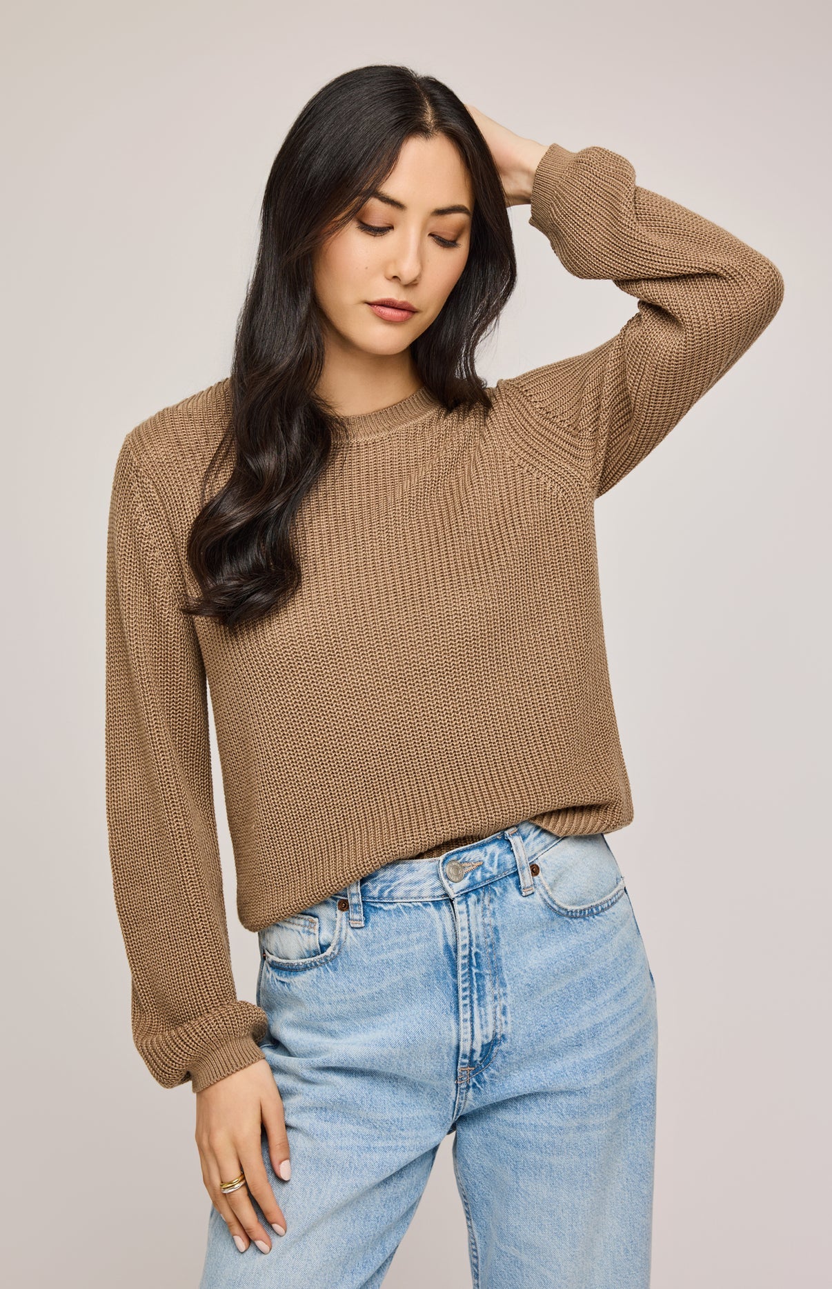 Maxine Pullover - Heather Taupe