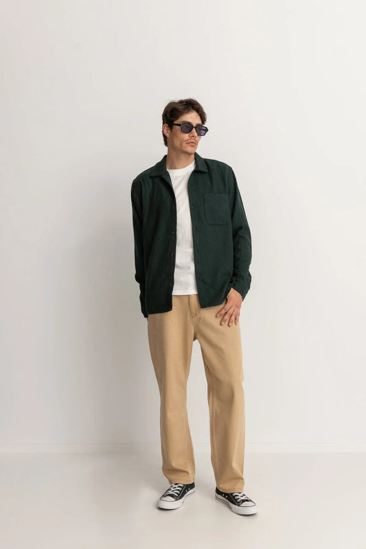 Meadow Long Sleeve Shirt - Pine
