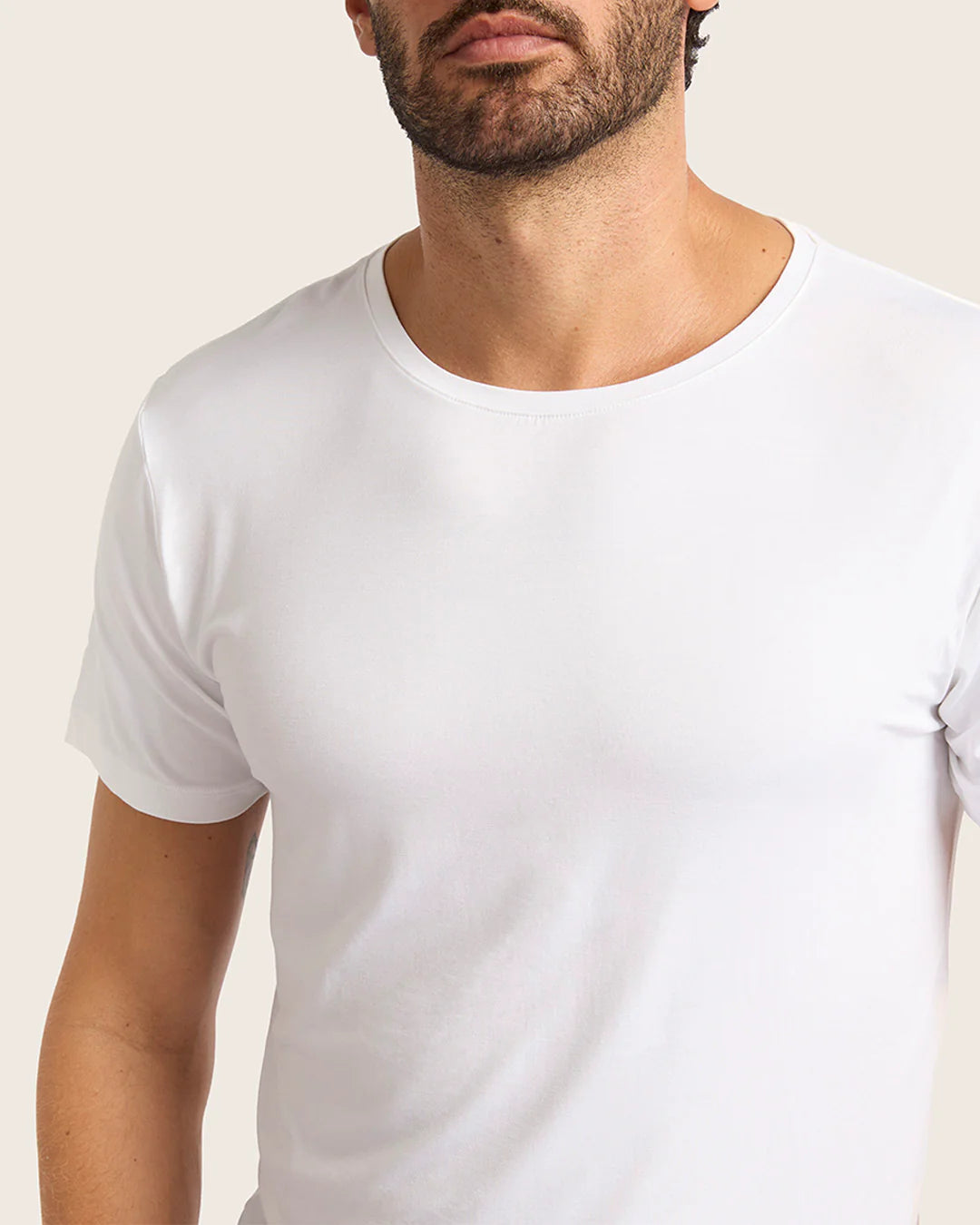 Men's Classic Crew Neck T-Shirt - White