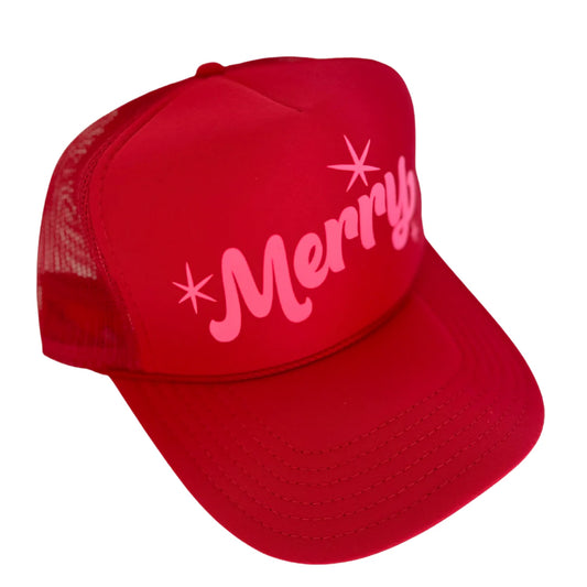 Merry Red Trucker Hat