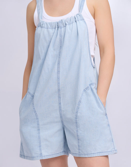 Michelle Romper - Overall Shorts