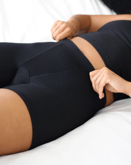 Mid Boxer Mineral Underwear - Black