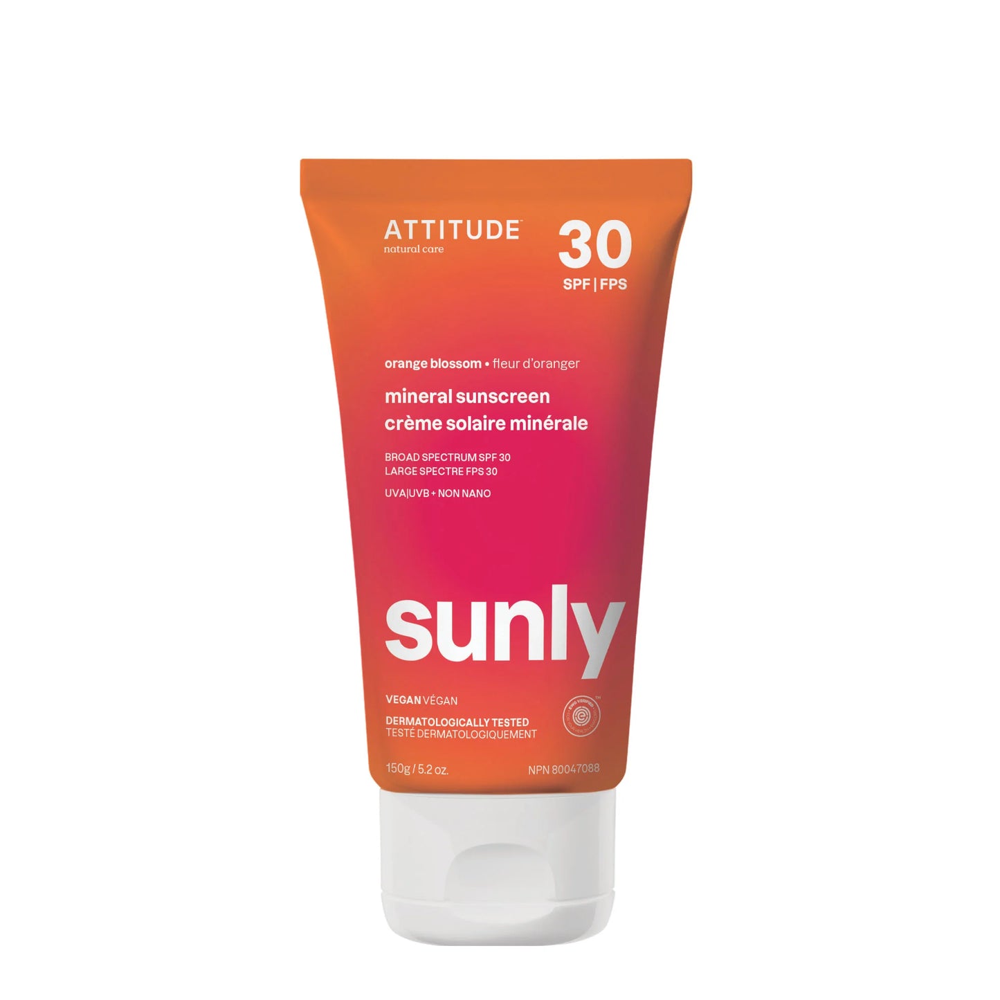 Mineral sunscreen SPF 30 - Orange Blossom - 150g