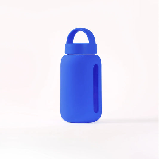 Mini 17oz Glass Water Bottle - Cobalt