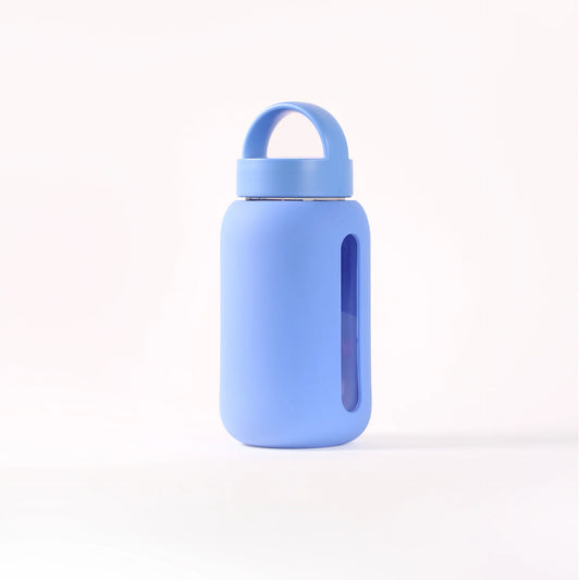 Mini 17oz Glass Water Bottle - Cornflower
