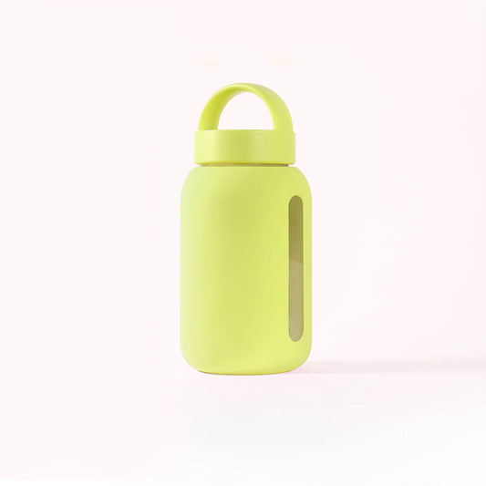 Mini 17oz Glass Water Bottle - Pineapple