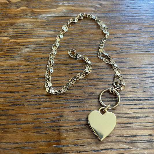 Mira Necklace with Heart Charm