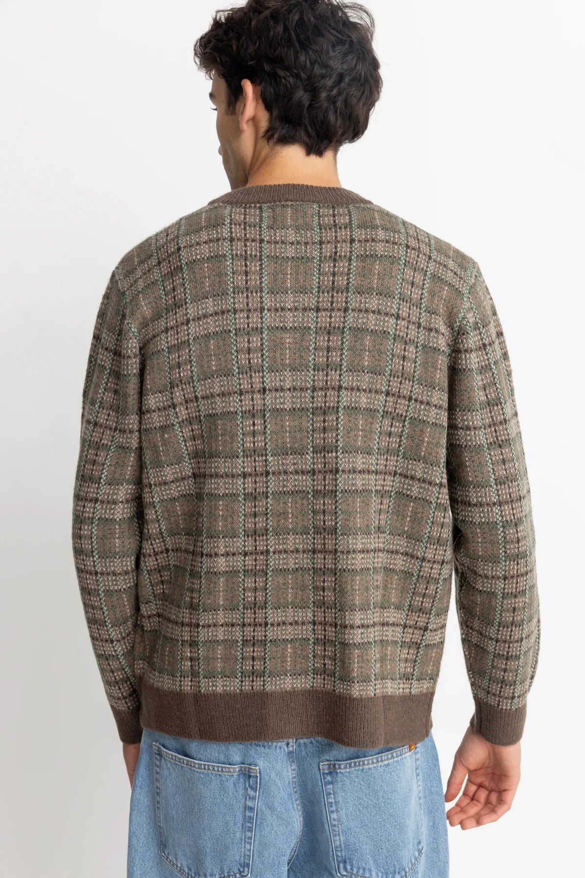 Mohair Criss Cardigan - Cedar