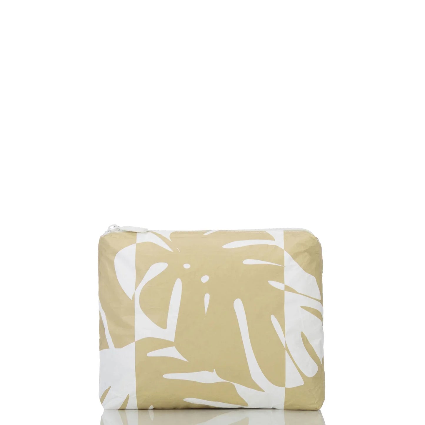 Monstera Shade Small Pouch - Sand