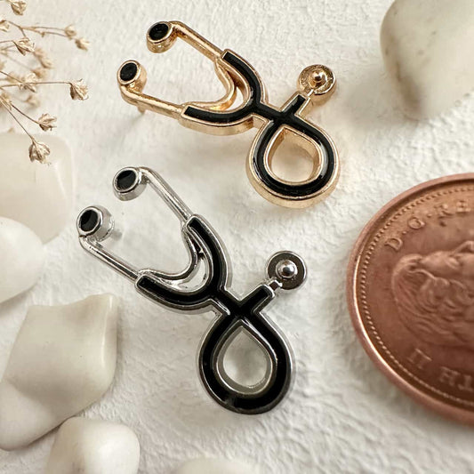 Nightingale Stethoscope Lapel Pin