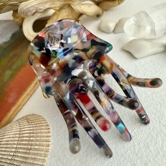 Nobra Mini Hair Claw in Multi-Colour