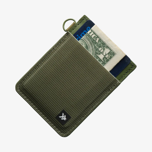 Olive Vertical Wallet