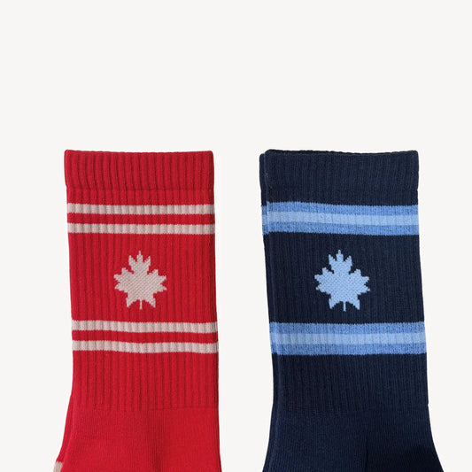 Pack of 2 Pima Socks - Canadian Varsity