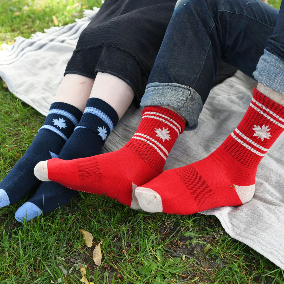 Pack of 2 Pima Socks - Canadian Varsity