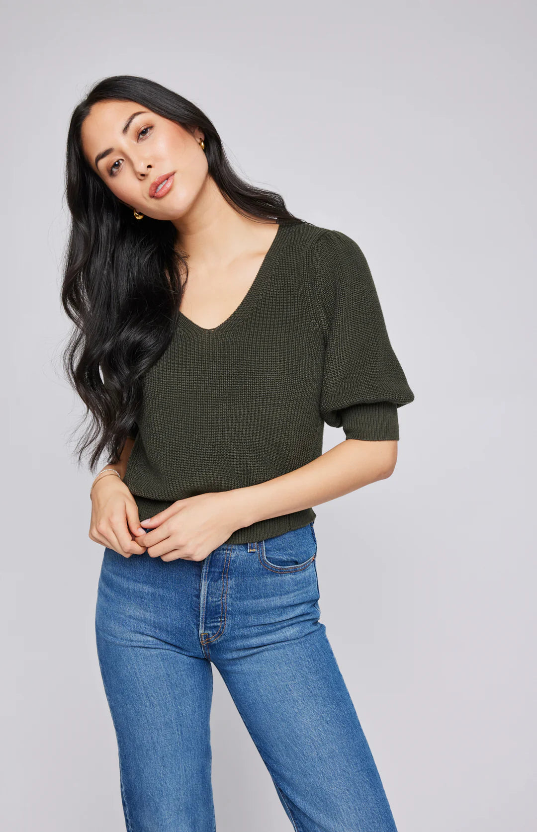 Phoebe Pullover - Olive