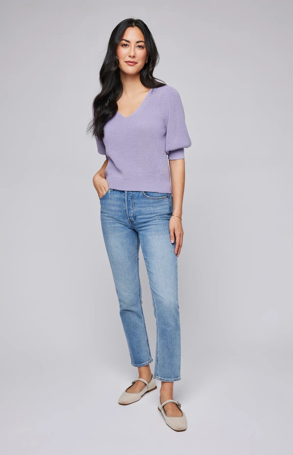 Phoebe Pullover - Orchid