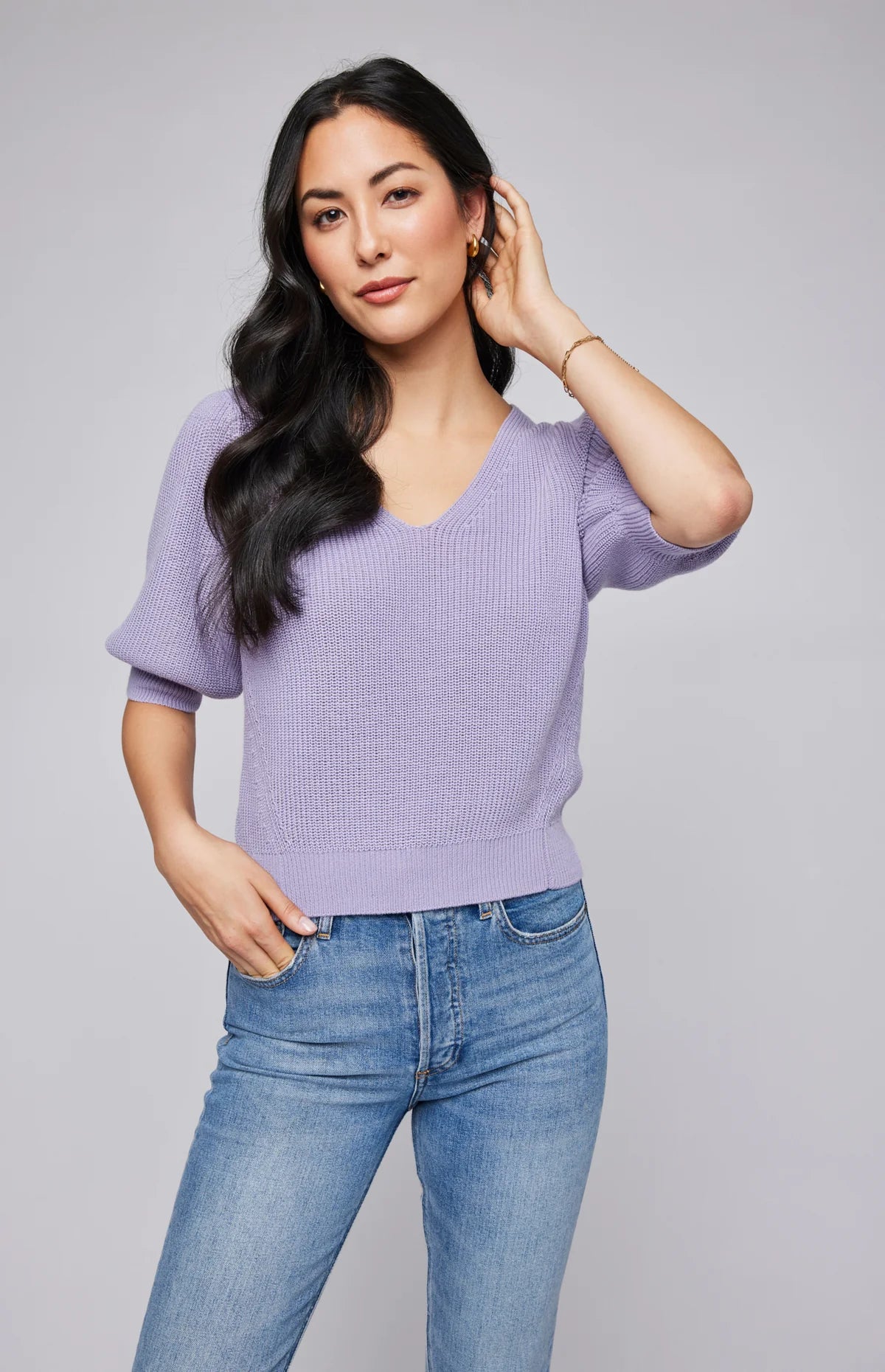 Phoebe Pullover - Orchid