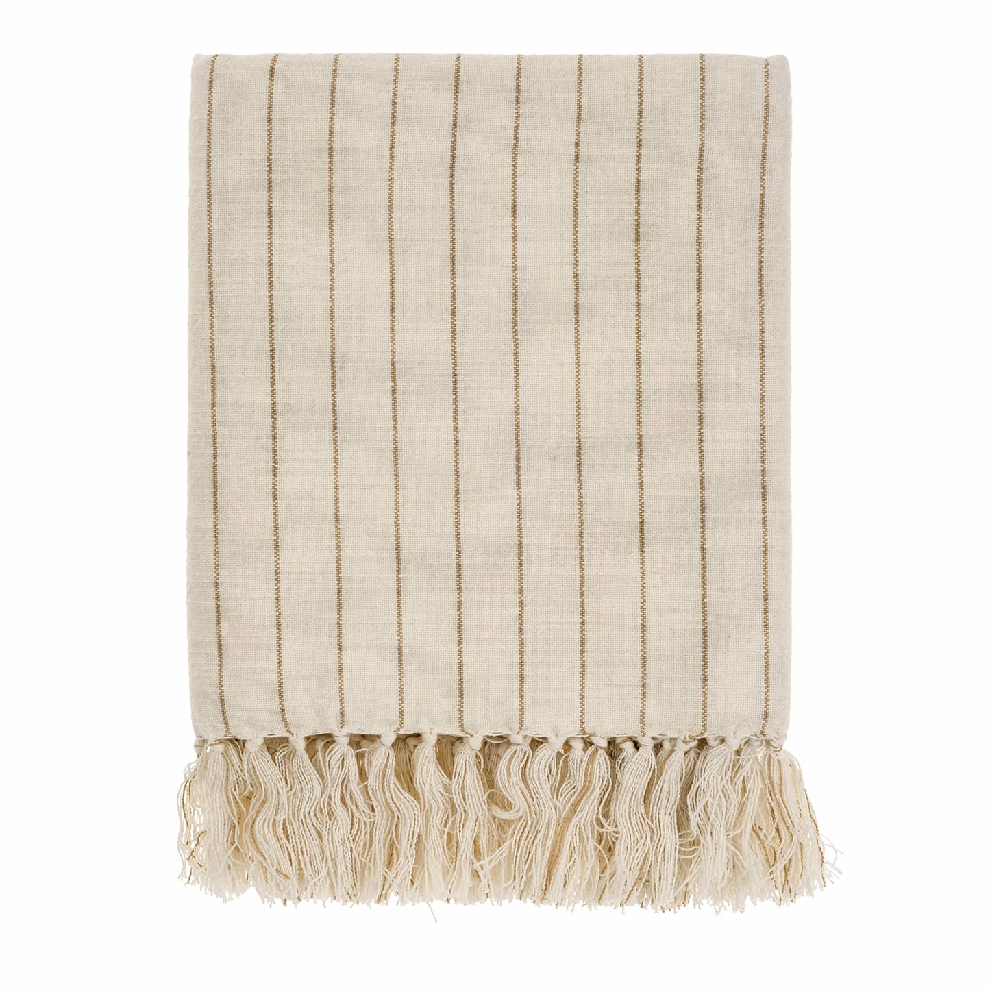 Pinstripe Hammam Bath Towel - Warm Sand