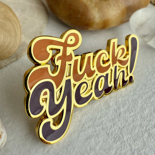 Positivity Salty Language Enamel Pin