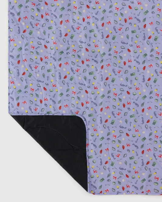 Puffy Picnic Blanket - Sea Charms