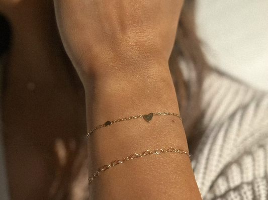 The Dainty Hearts Bracelet