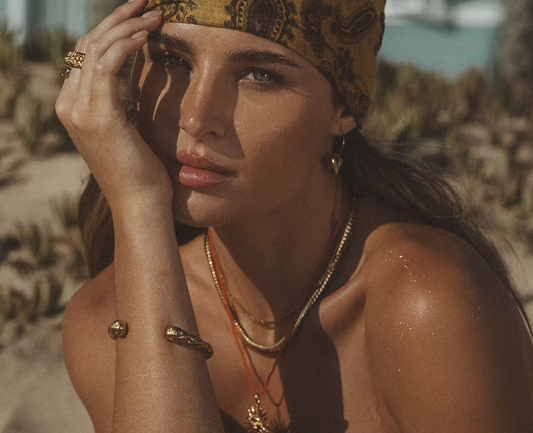 The Pretty Heart Drop Hoops