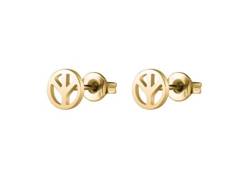 Dainty Peace Studs