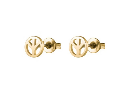 Dainty Peace Studs
