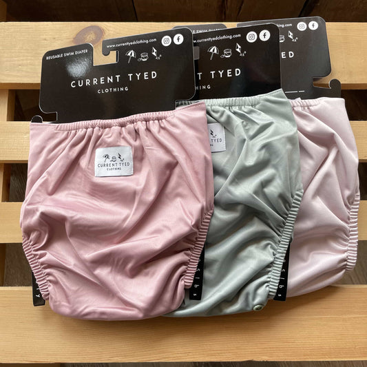 Reusable Swim Diapers - 3 Colours