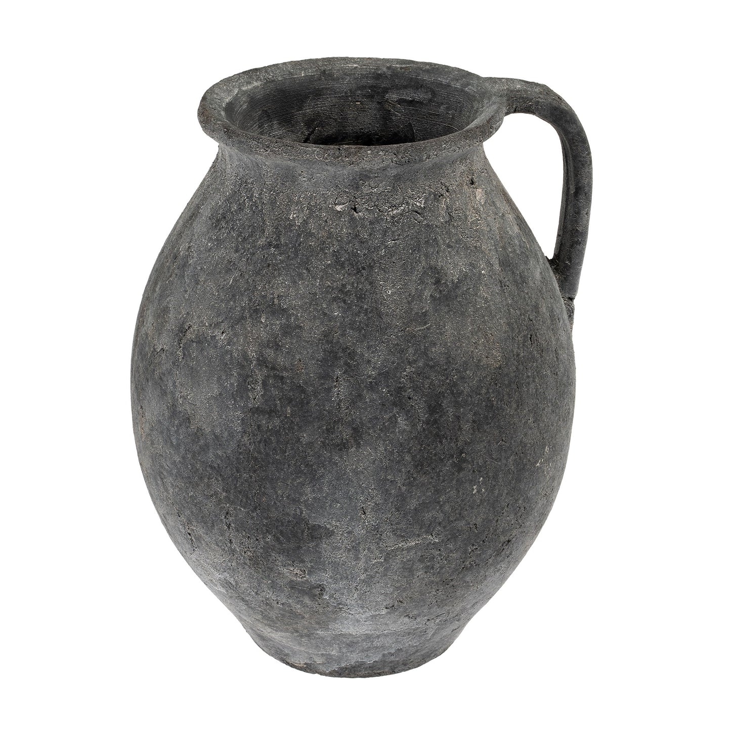 Rhodes Large Pitcher Vase - Stone