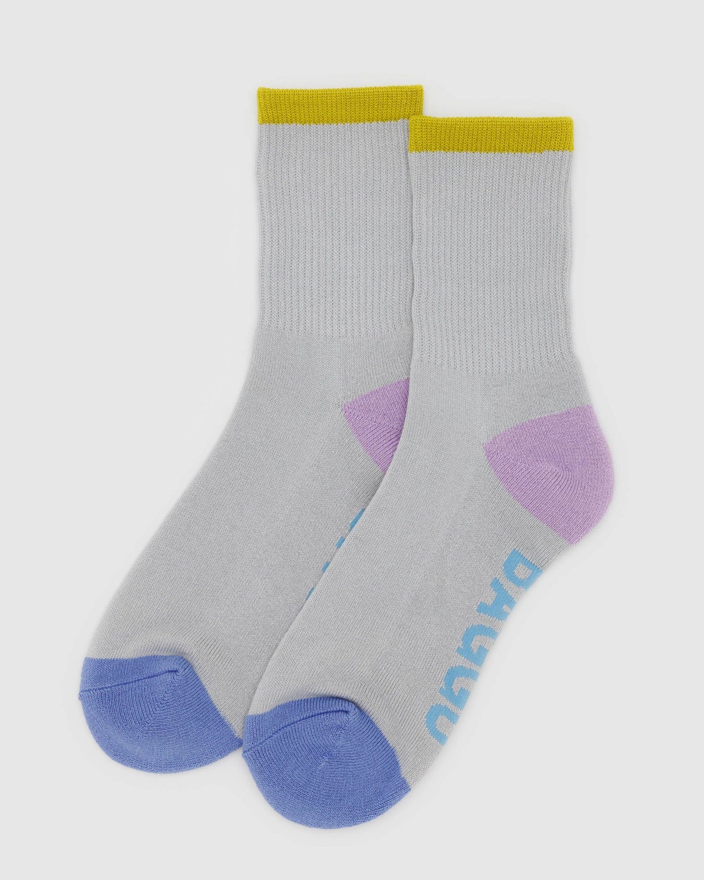 Ribbed Sock - Fog Mix Small