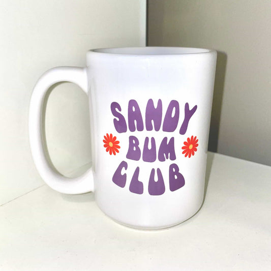 Sandy Bum Club Mug - Purple