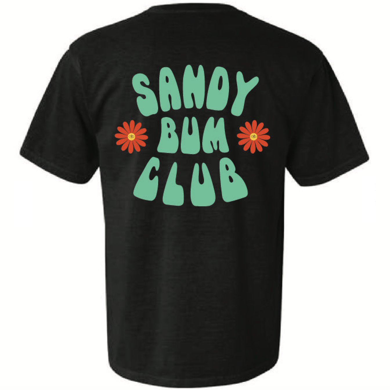 Sandy Bum Club Tee - Black
