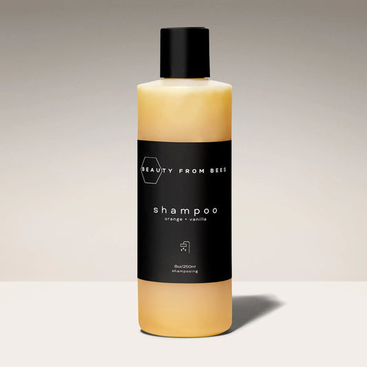 Shampoo - Orange + Vanilla - 250ml / 8oz