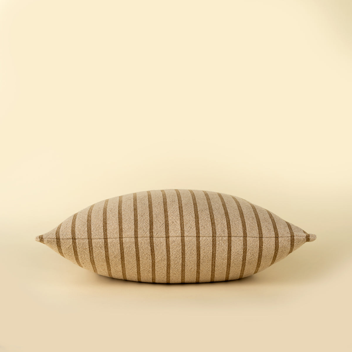 Silas Stripe Pillow - Ochre (Cover with Filler)