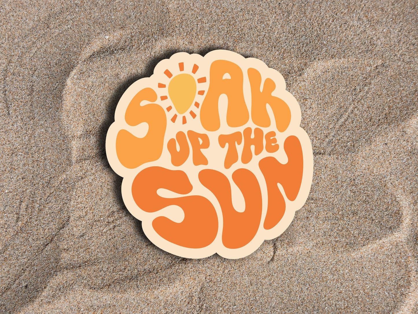 Soak up the Sun Sticker
