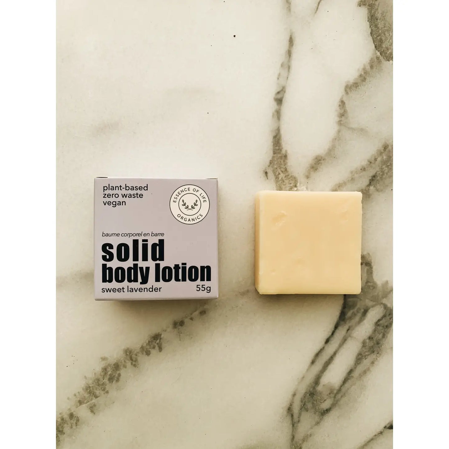 Solid Body Lotion Bar - Sweet Lavender